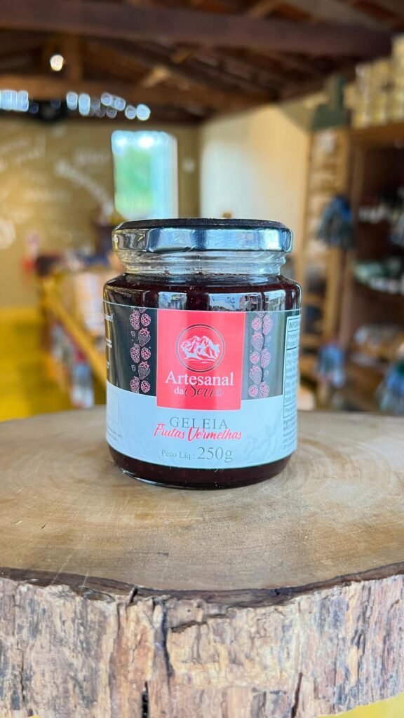 Geleia de Frutas Vermelhas - Artesanal da Serra
