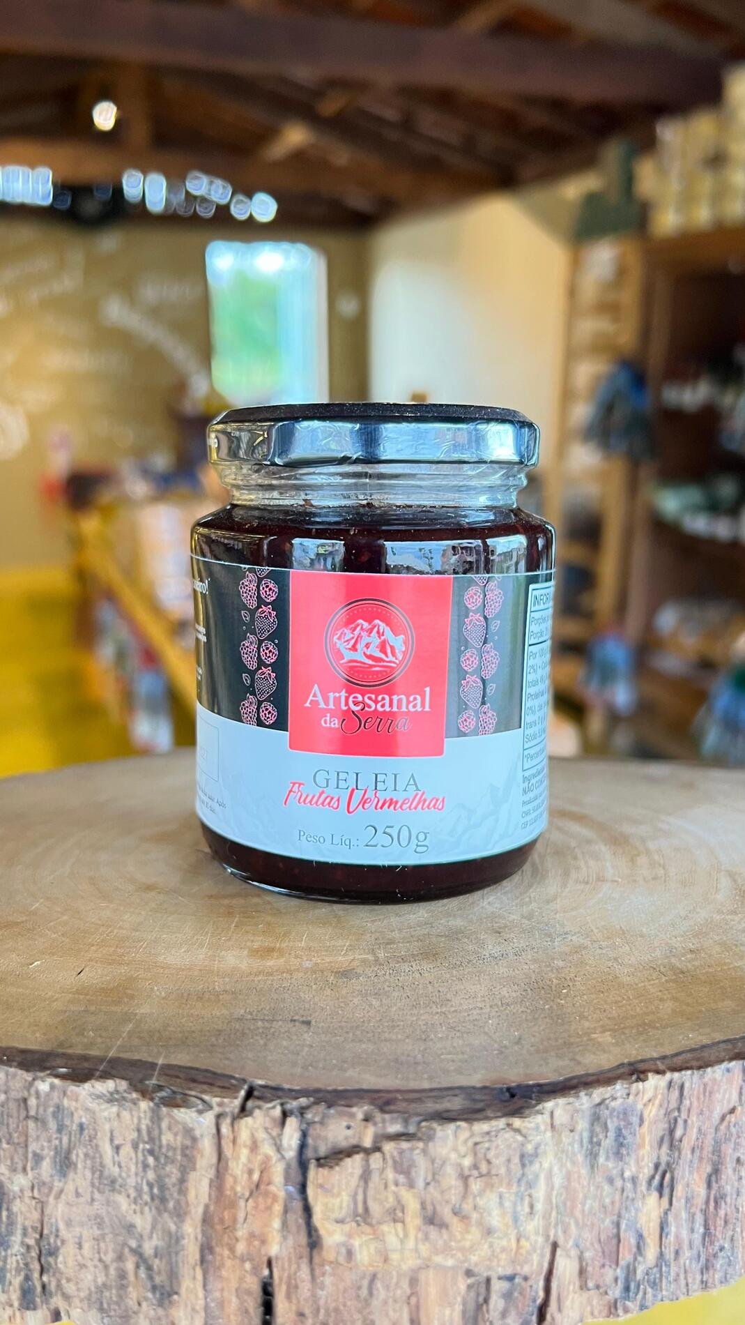 Geleia de Frutas Vermelhas - Artesanal da Serra