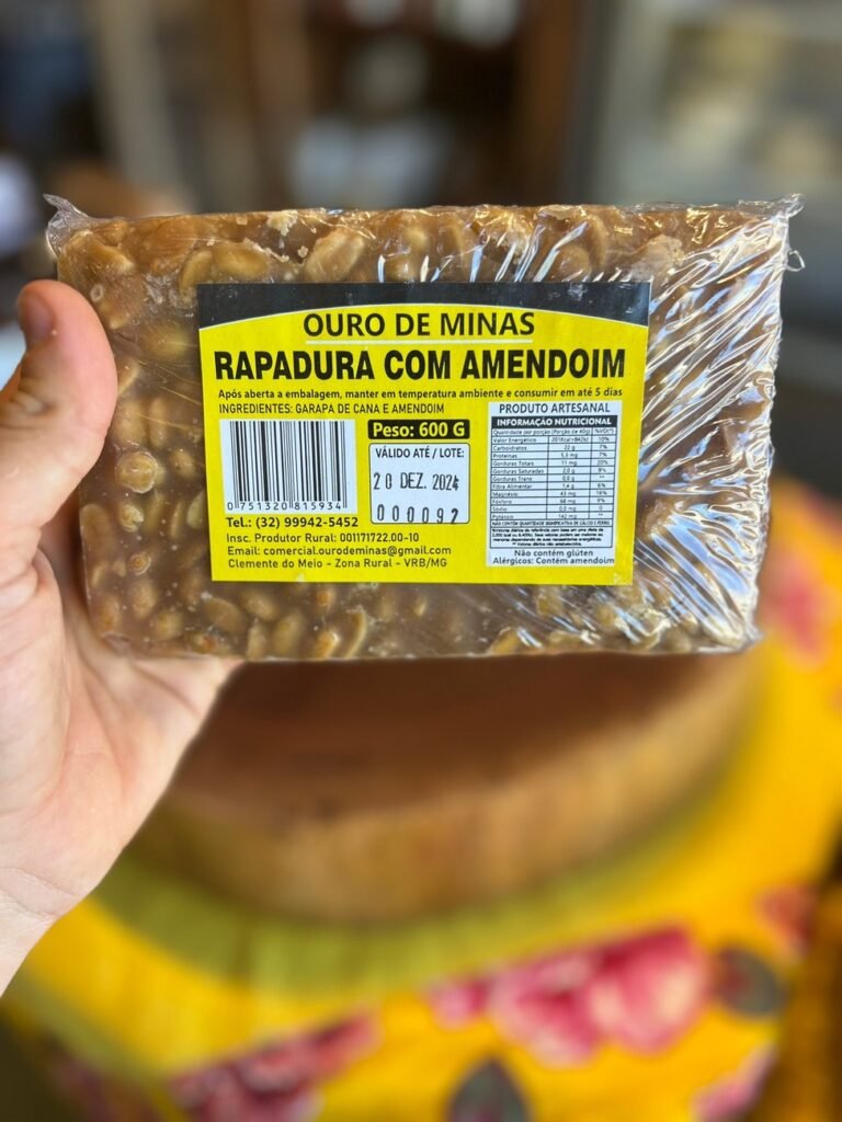 Rapadura Com Amendoim